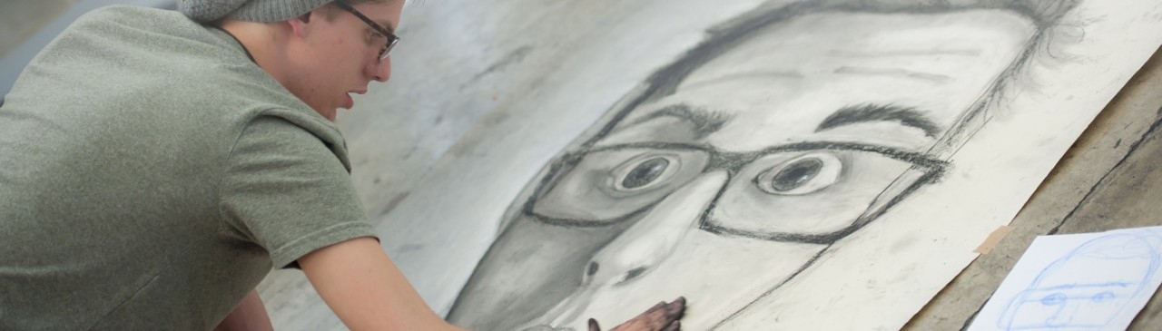 design students working