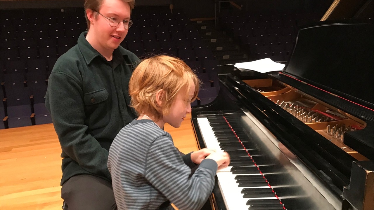 Music student teaching