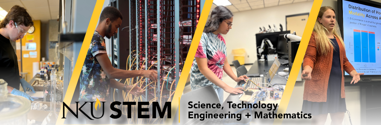 Collage of NKU science, technology, engineering, and mathematics students