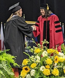 Interim Dean Bethany Bowling Commencement 2024