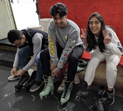 Breaking the Ice for Mental Health event