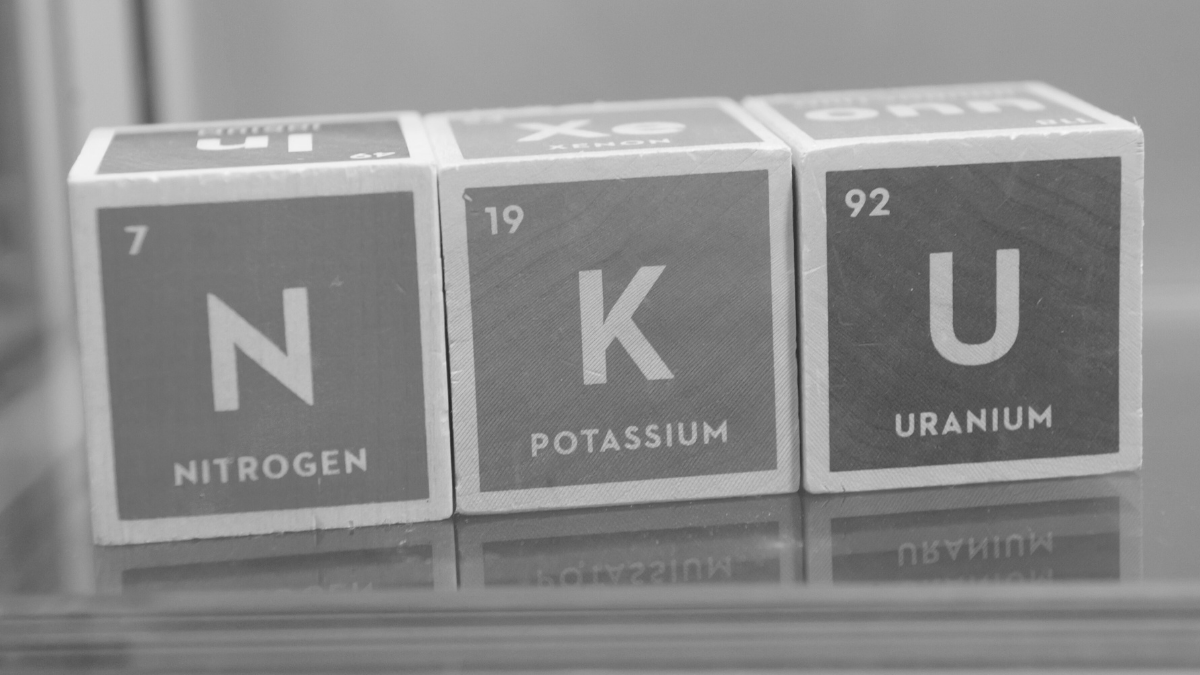 Periodic table elements that spell out NKU
