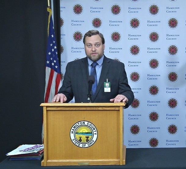 Greg Kesterman at podium