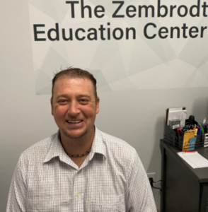 Ron Haley at Zembrodt Education Center