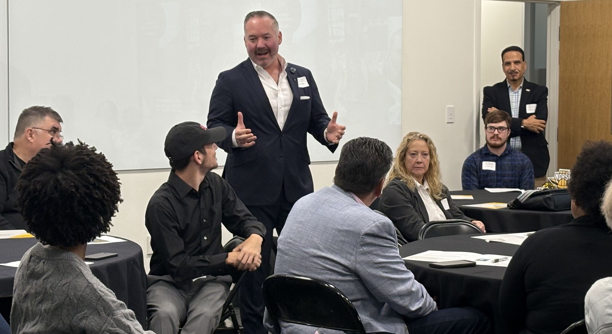 Brian Sedra at Leadership Academy