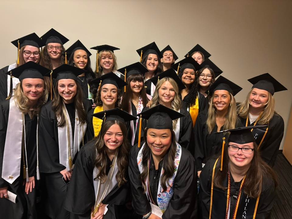 Photo of Students at Graduation