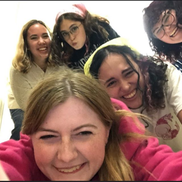 Humans of Greater Cincinnati Post: 5 female students huddled together