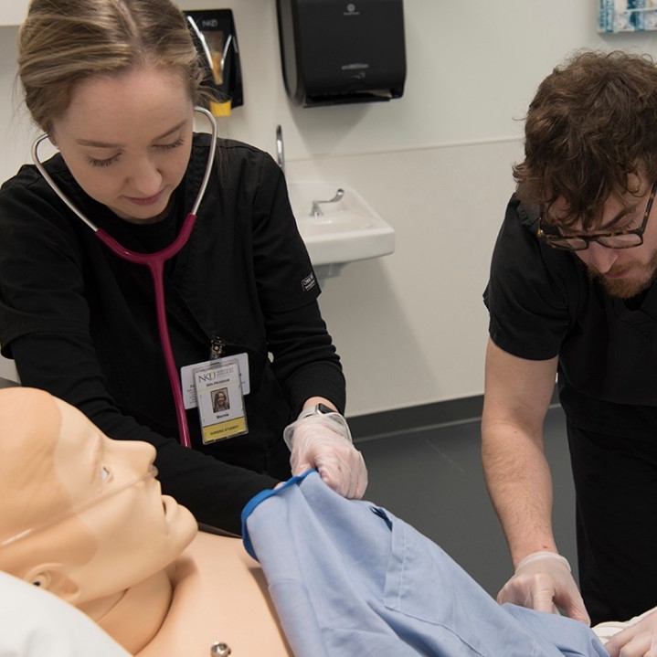 Students in the IHI Simulation Center