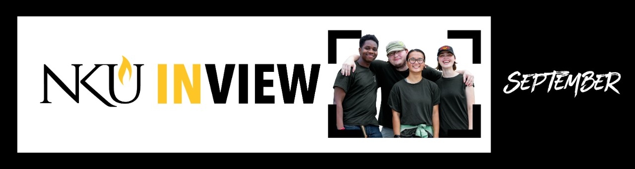 NKU in View September with photos of students