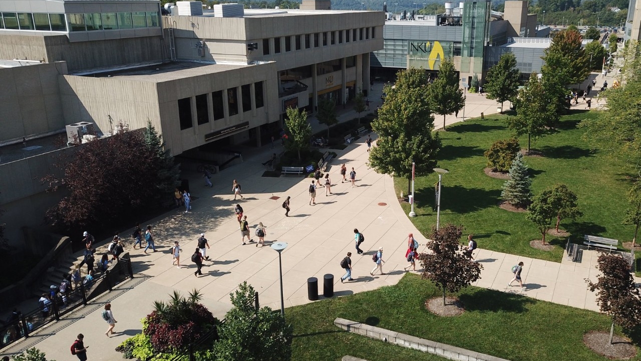 NKU campus daytime