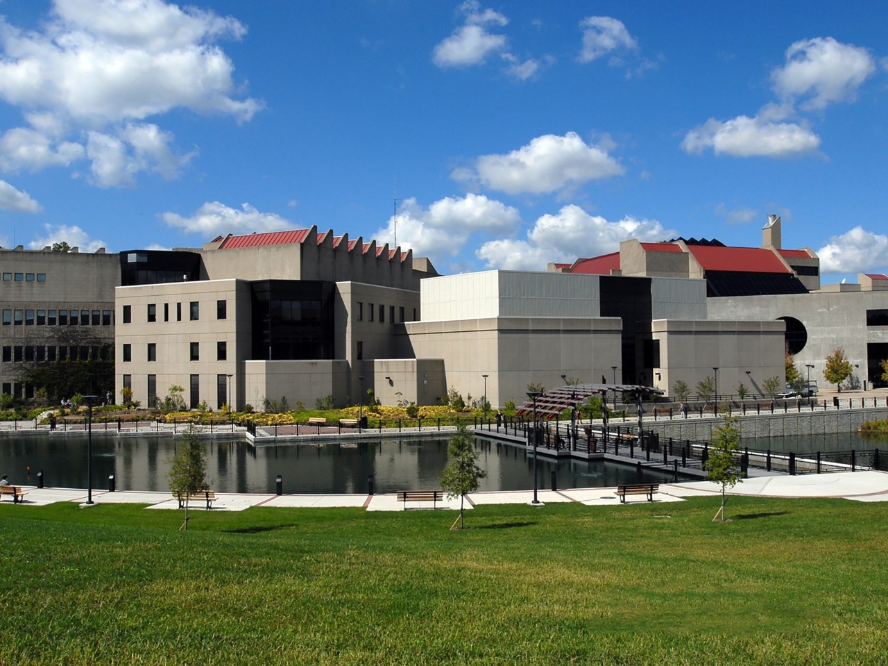 A view of NKU's campus