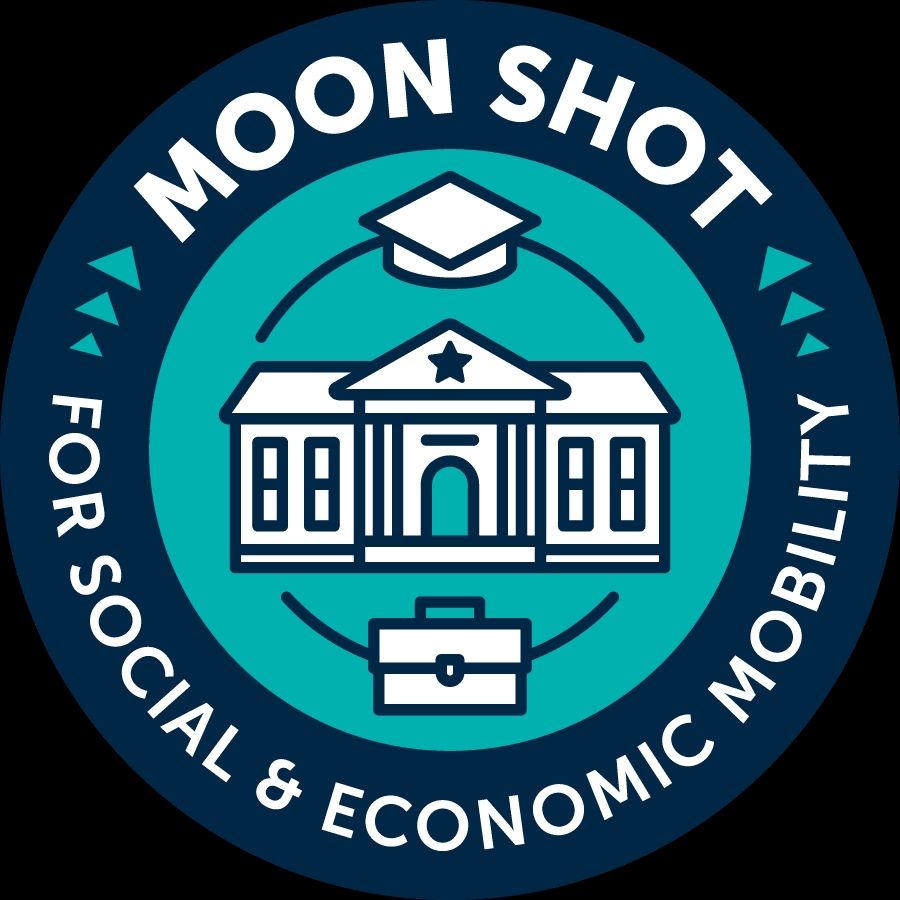 moon shot for social and economic mobility logo