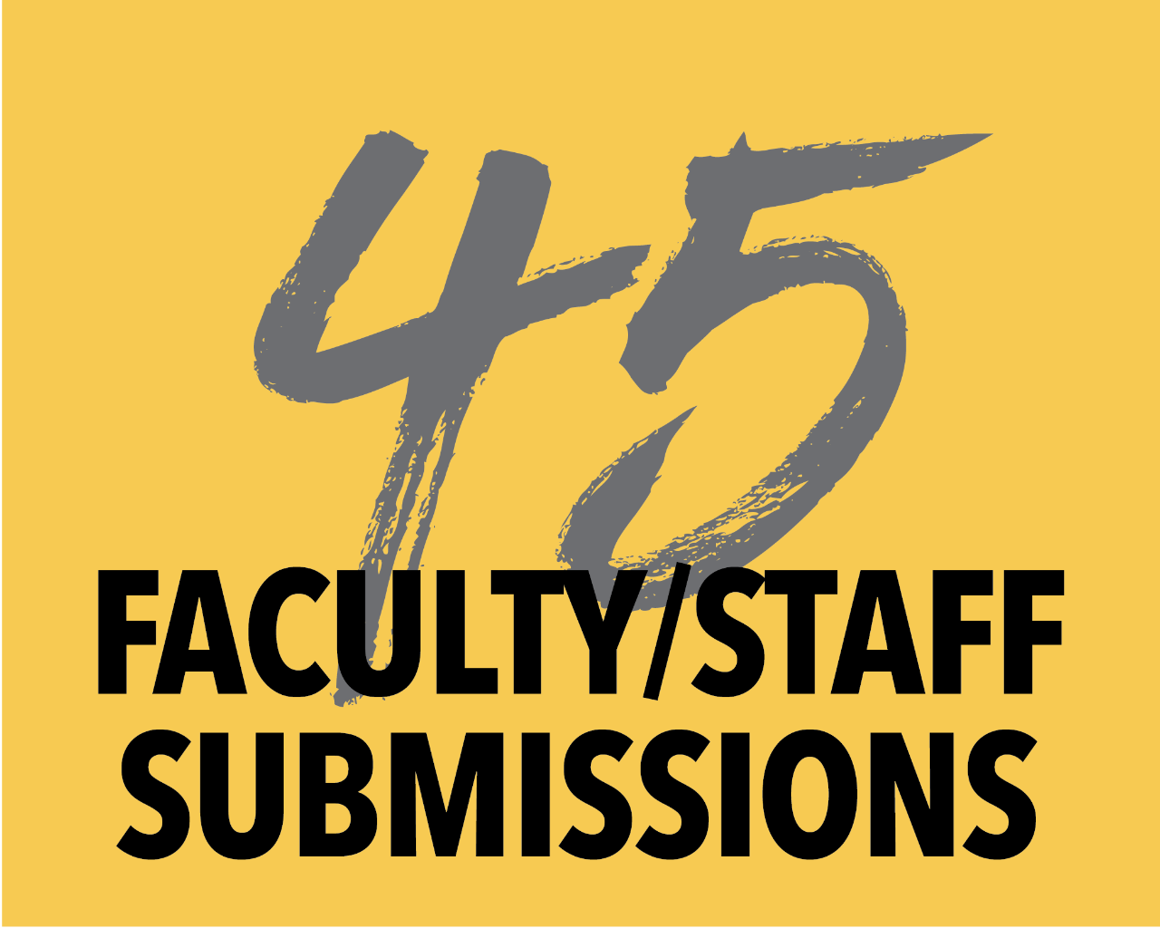 72 faculty/staff submissions