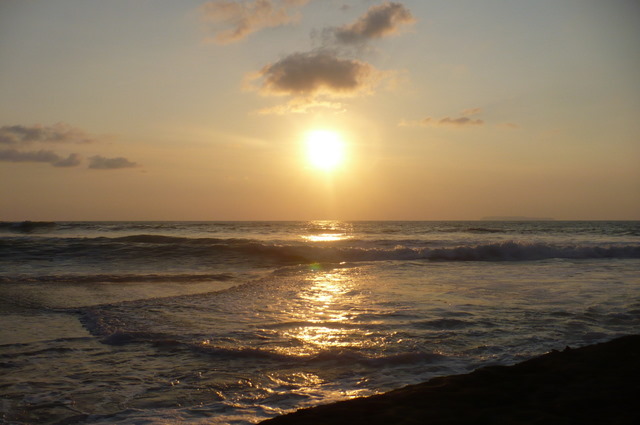 sunset in Costa Rica