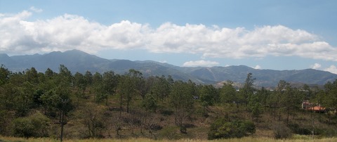 Mountain Range in Costa Rica