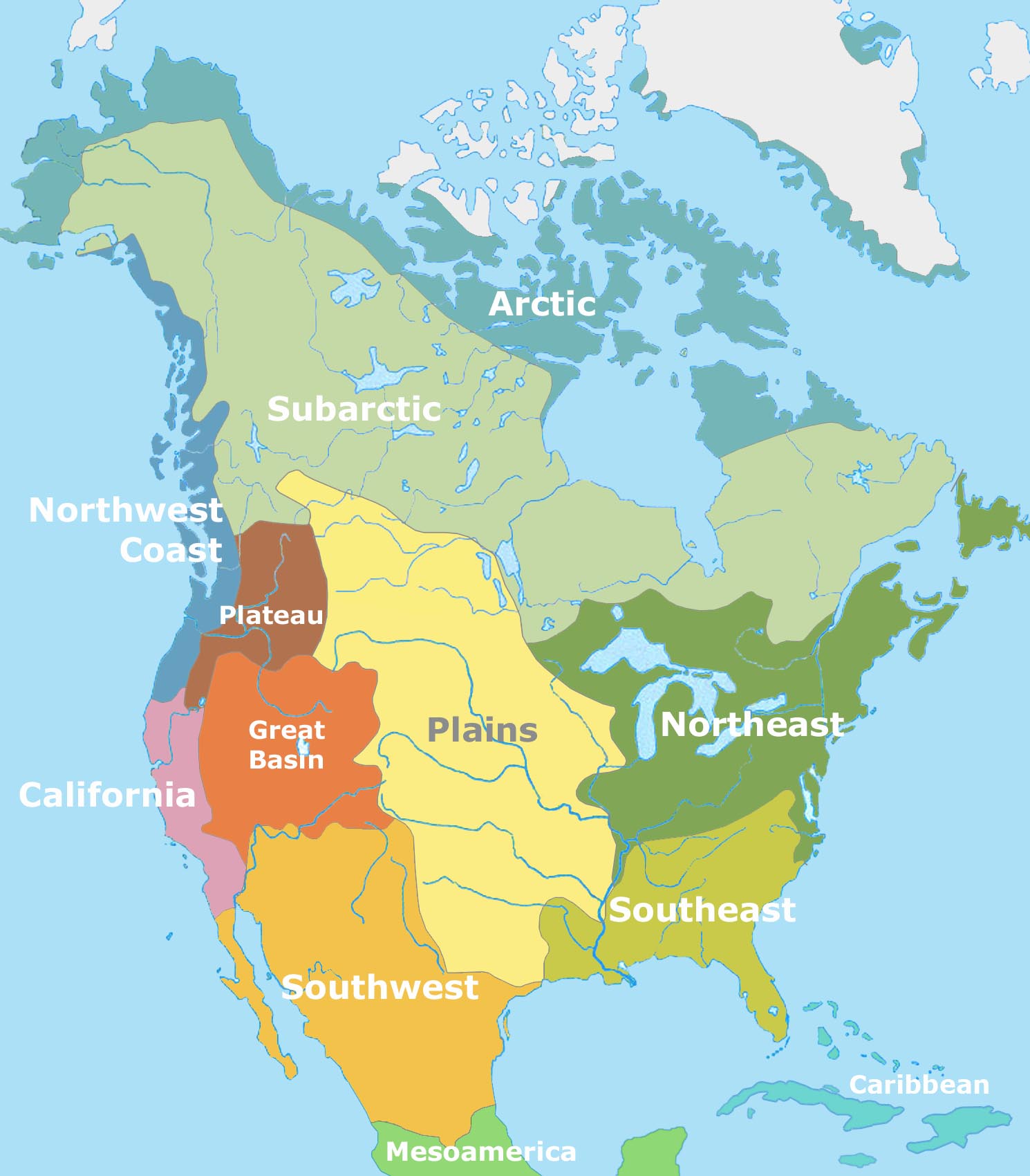 Native North American Culture Areas