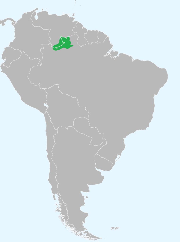 Yanomami Historical Range Map