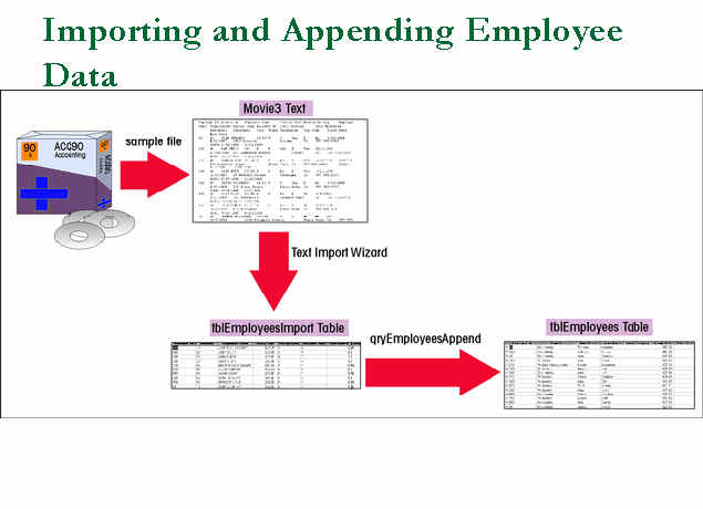 Importing and Appending Employee Data