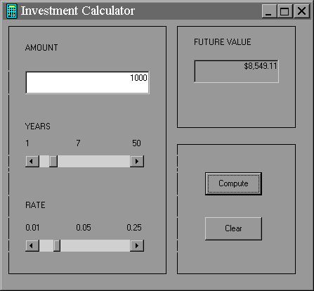 Still capture of outputs using sample data